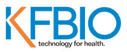 Logotipo KF BIO technology for health